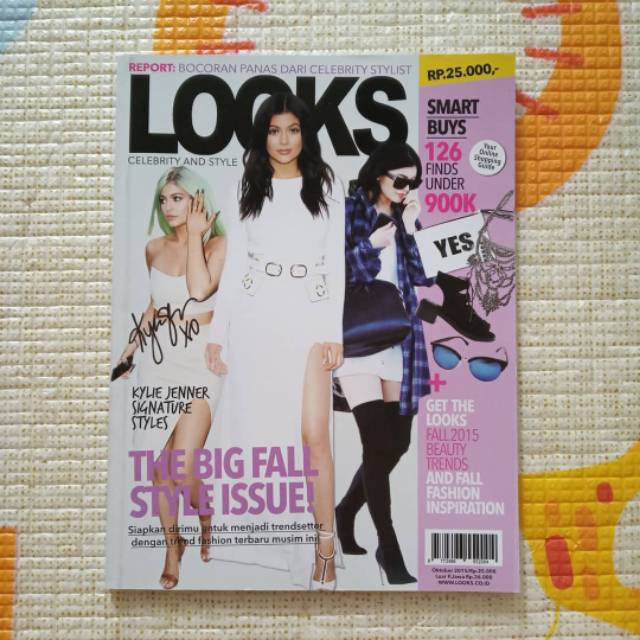 Majalah Looks Magazine edisi Oktober 2015 | Cover: Kylie Jenner