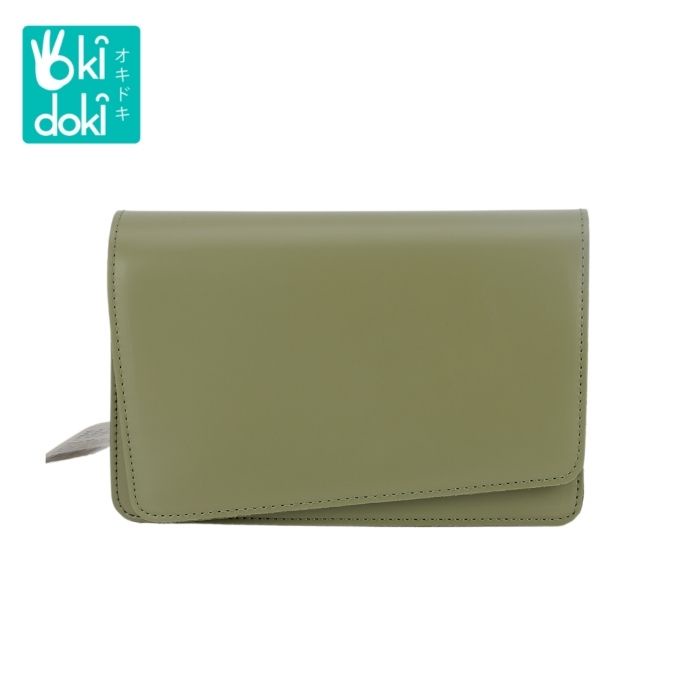 OKIDOKI Bag Sling 19Swe1129 Green Yellow Strap - Tas Selempang