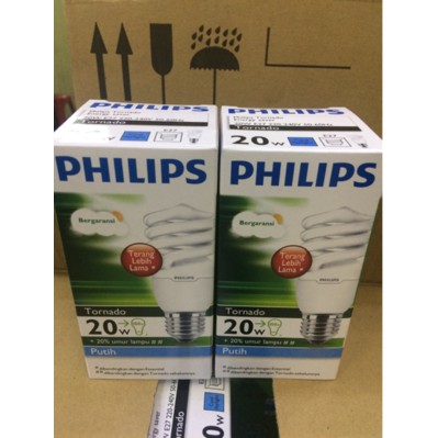 Lampu Tornado Philips 20 Watt
