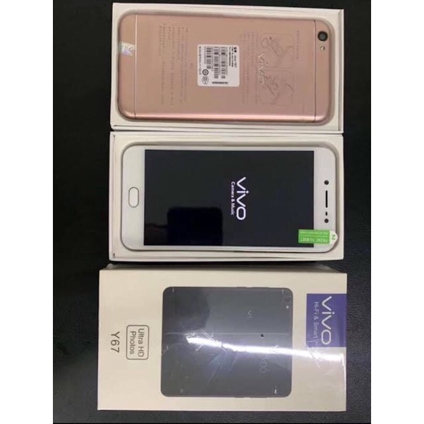 VIVO Y67 ORI RAM 4/64 GB BARU FULLSET SEGEL GARANSI 1TAHUN