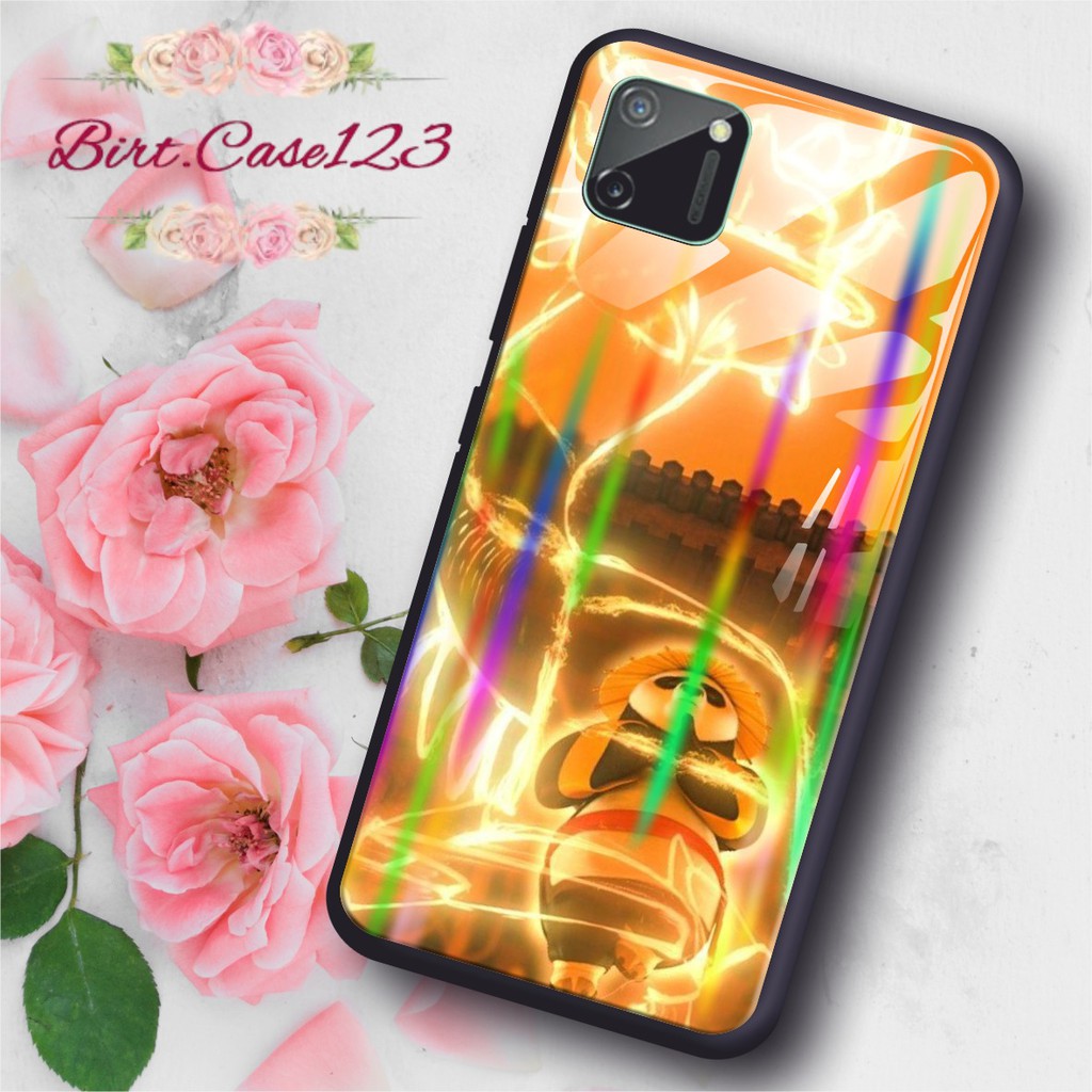 BC Case Gambar KUNGFU PANDA back case glass aurora vivo y91 y93 y95 y91c y71 y81 y12 y15 y17 y53 ETC