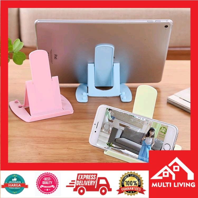 Stand HP Penyangga Handphone Lipat Stand Holder Mini Import TERMURAH