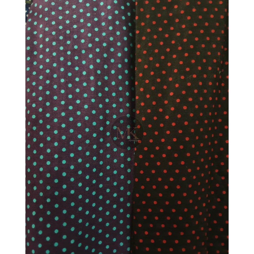 POLKADOT KATUN JEPANG JAPAN COTTON METERAN GROSIR KAIN