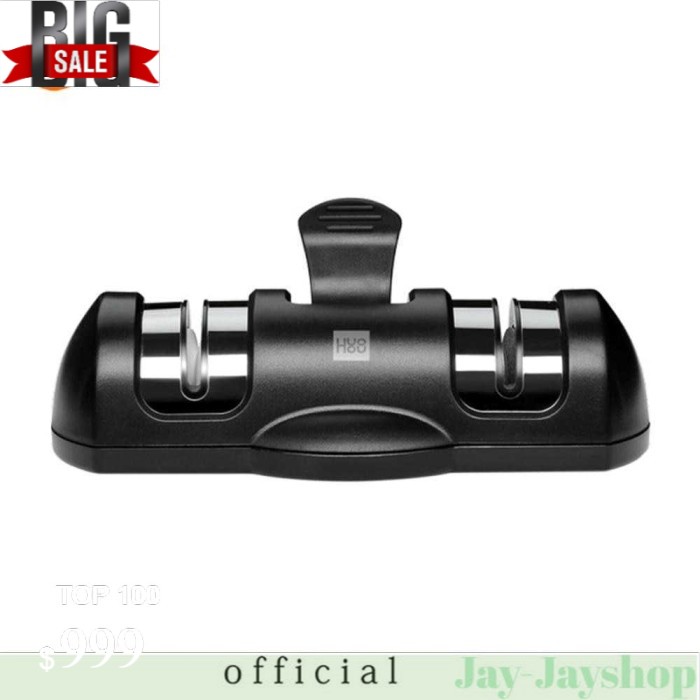 Xiaomi Mijia Huohou Pengasah Pisau Knife Sharpener 2 Stage - HU0045