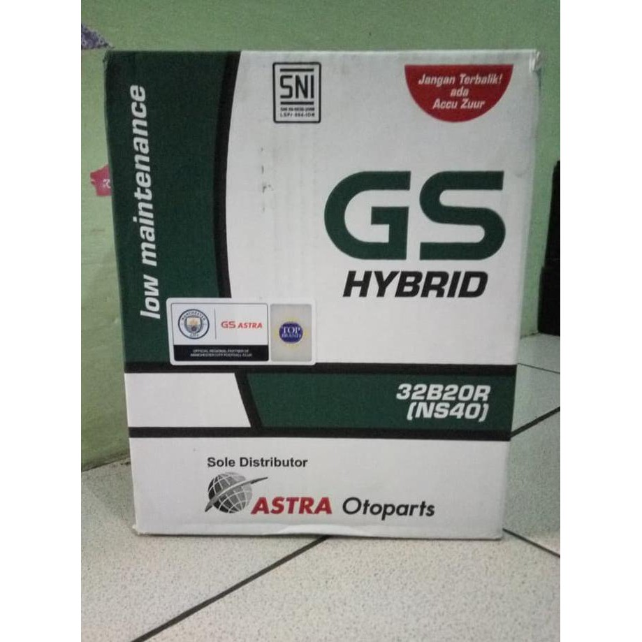 Aki Mobil Gs Hybrid Ns40