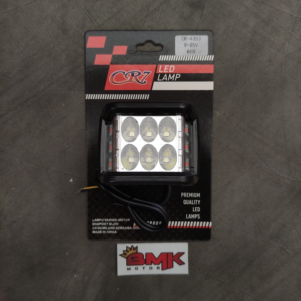 LAMPU TEMBAK STROBO CR7 4353