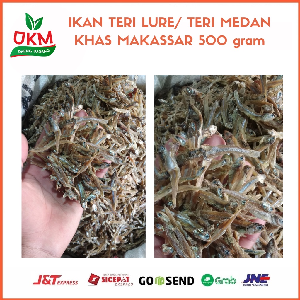 

Ikan teri medan / mairo/ lure khas makassar 500 gram