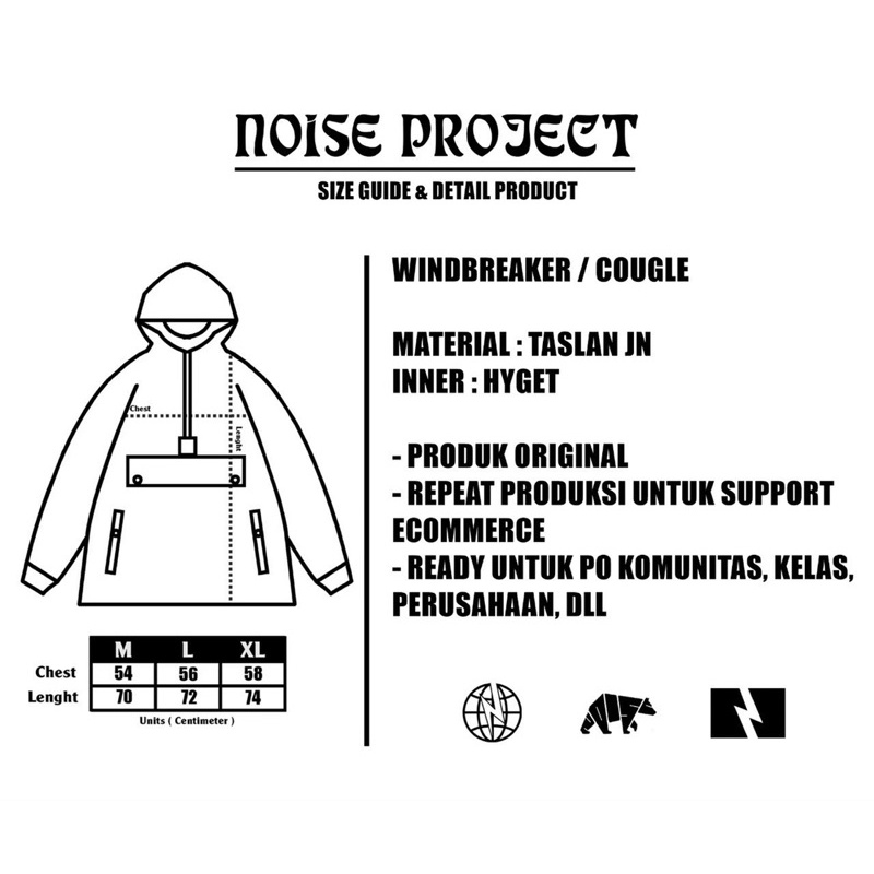 JAKET COUGLE NOISE PROJECT ORIGINAL