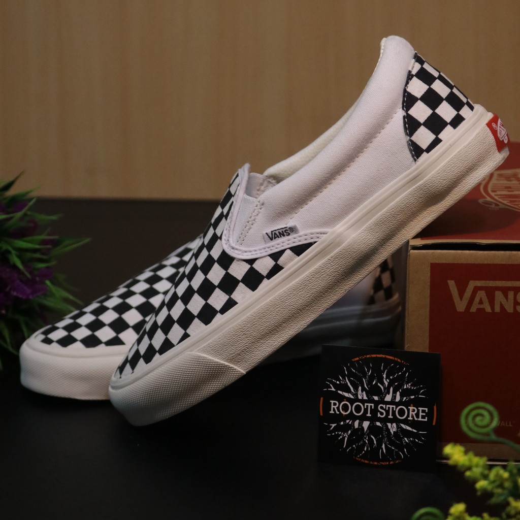 VANS SLIP ON CHECKERBOARD OG / VANS SLIP ON CATUR