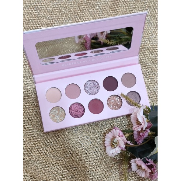 ☀️cahaya acc☀️YOU CRYSTAL ROSE eye shadow palette