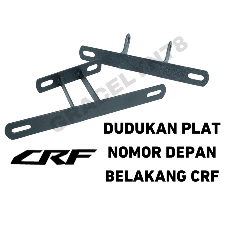 paket breket dudukan plat nomor Depan + BELAKANG KLX 150 KLX CRF 150 CRF150 ANTI GOYANG