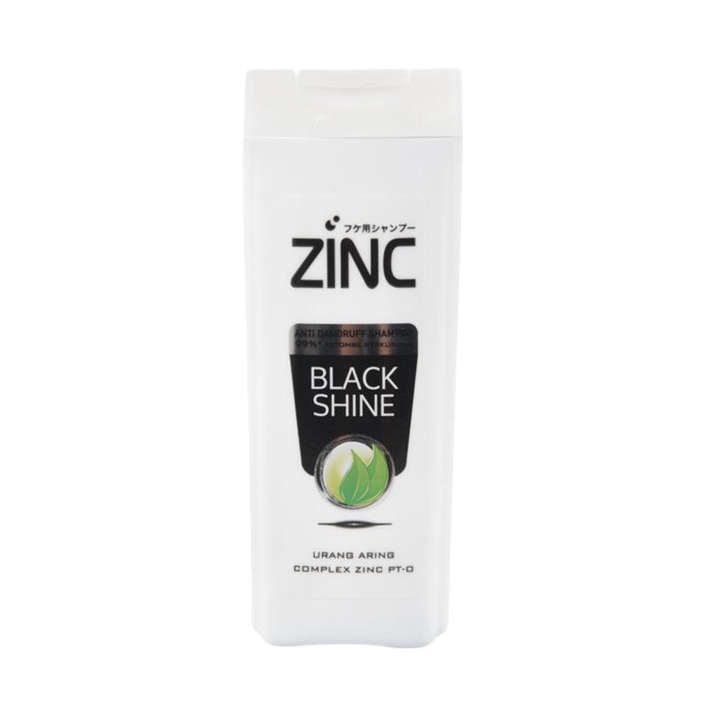 Zinc Men Shampoo Black Shine Botol 80ml / 170ml | Shopee