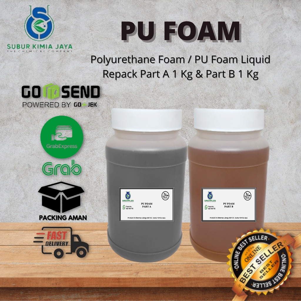 

Polyurethane Foam / PU Foam 2 Kg (Part A 1 Kg + Part B 1 Kg) Premium