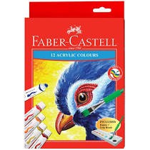 

GRAMEDIA SURABAYA - FABER ACRYLIC COLOURS SET 12 572312 - 203782254
