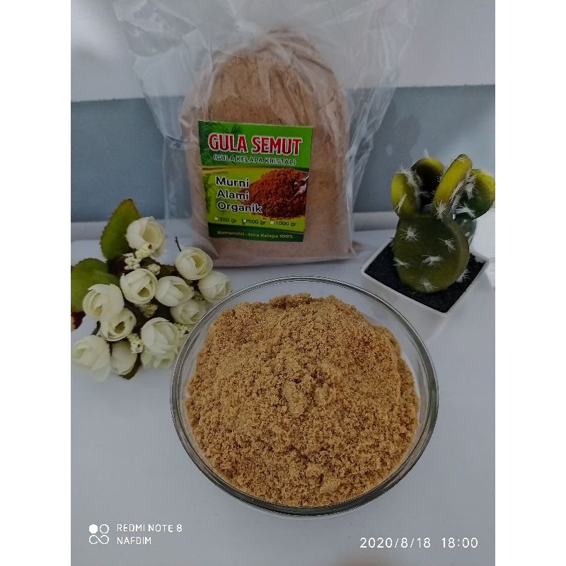 

BROWN SUGAR 100% ORI 500gram/Gula Semut/Gula Kelapa Kristal/Gula Nira Kelapa/Gula Organik