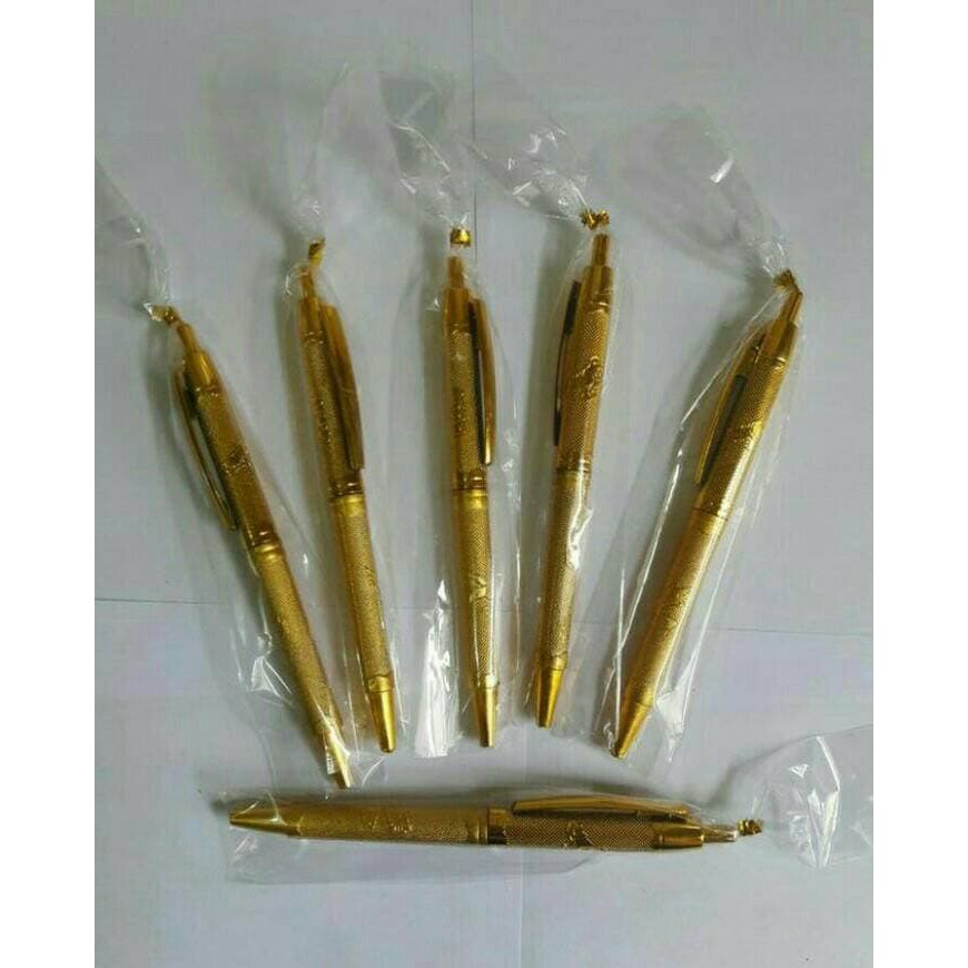 

PALING LARIS!Souvenir Pernikahan Pulpen Gold \U002F Silver Murah Sovenir Alat Tulis TERMURAH