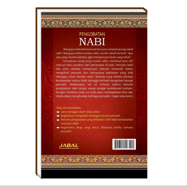 Buku Pengobatan Nabi (Thibbun Nabawi) Metode Nabi Mengobati Berbagai Macam Penyakit - Original