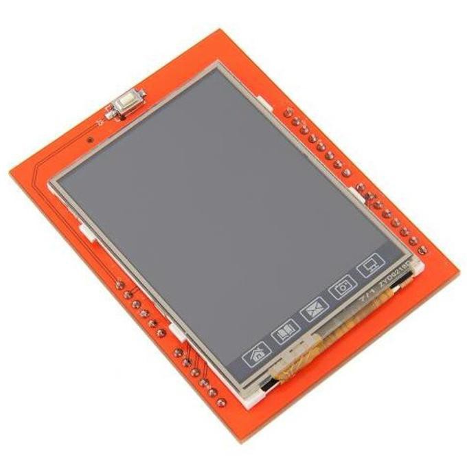 Siap Kirim Module Lcd Tft 2.4" Inch Touchscreen Modul For Arduino Uno Shield Berkualitas