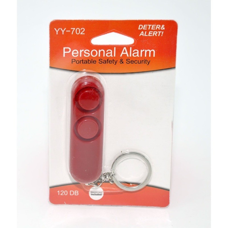 Personal Alarm 120 DB / Gantungan Kunci Alarm Pribadi