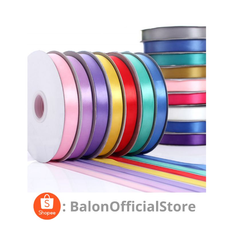 

Pita curling decor flower craft kado ribbon panjang ± 14 meter ukuran ± 18 mm untuk dekorasi Pesta Ulang Tahun curly PITA PENDEK