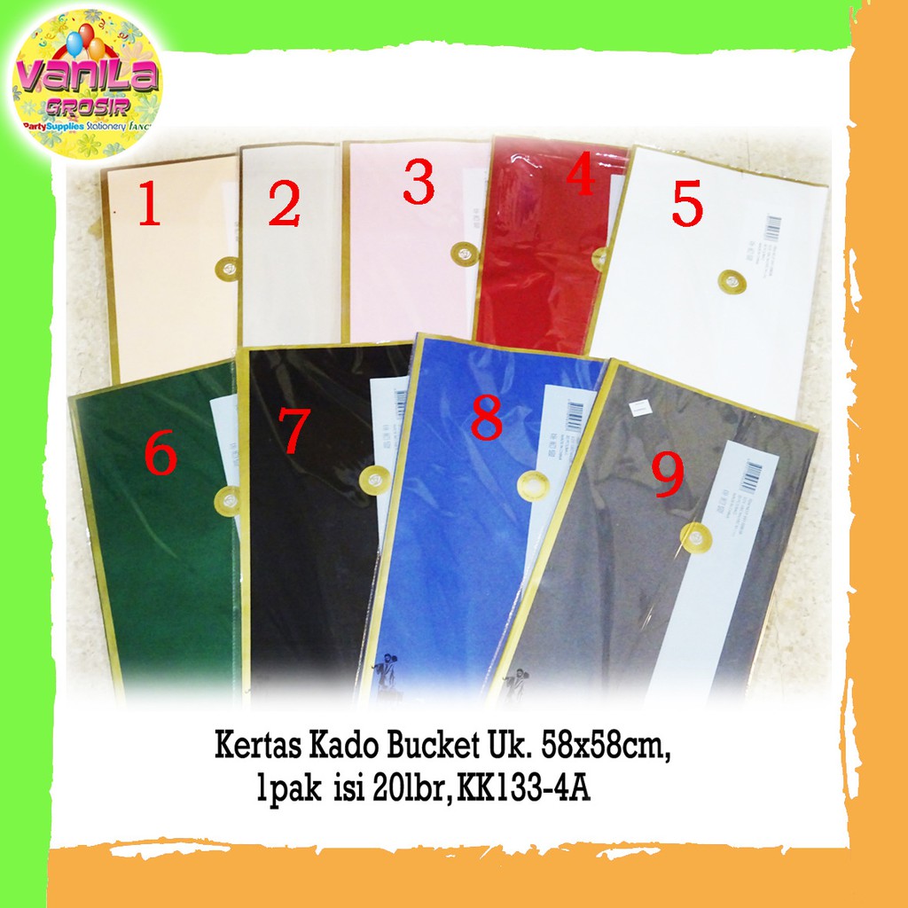 

(20Pcs) Flower wrapping Cellophane, kertas buket bunga list Emas, kertas buket bunga, flower wrapping paper, kertas bunga