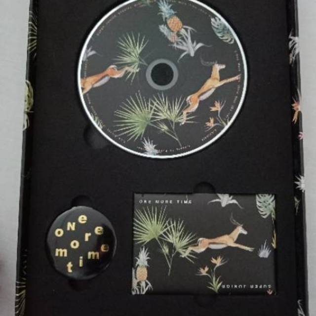 SUPER JUNIOR - LIMITED EDITION ONE MORE TIME ALBUM [UNSEALED]