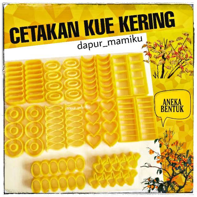 DAPURMAMI Cetakan ( Kue Kuning ) Kering Cookies Cookie hati kastengel cutter adonan keringan cake