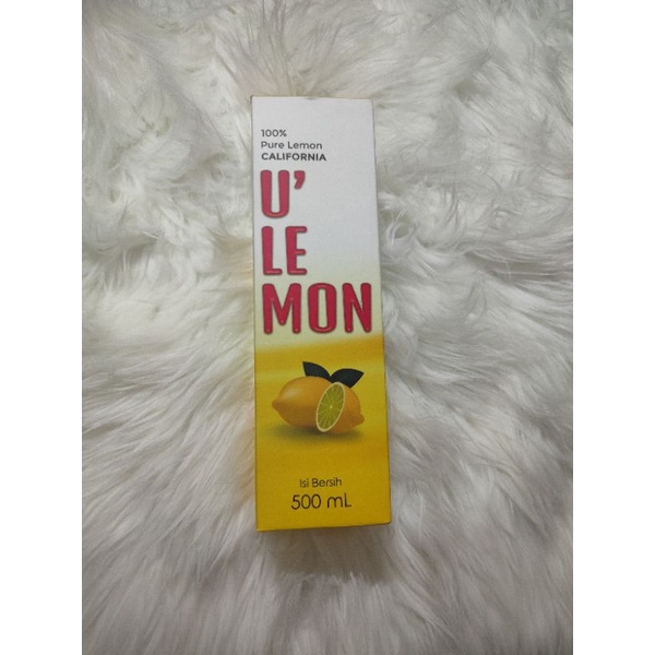 U Lemon Sari Buah Lemon 500ml Sari Lemon Asli Untuk Kesehatan