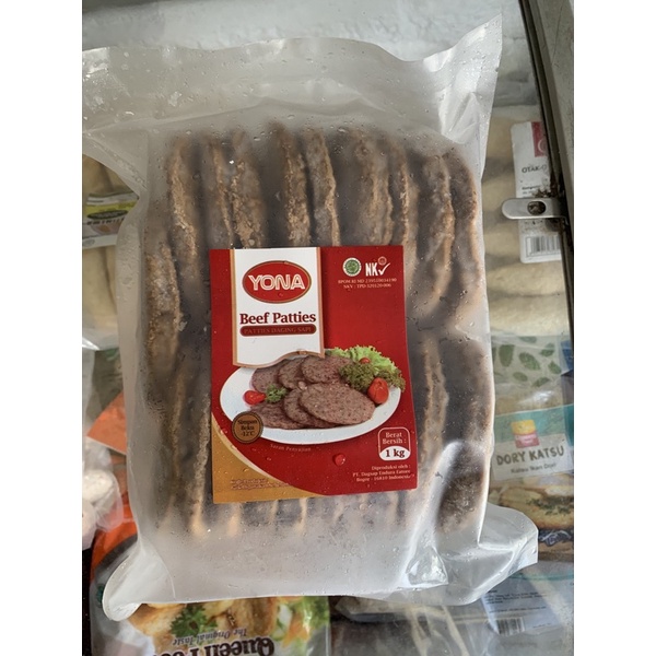 

Beefpatties yona 1 kg