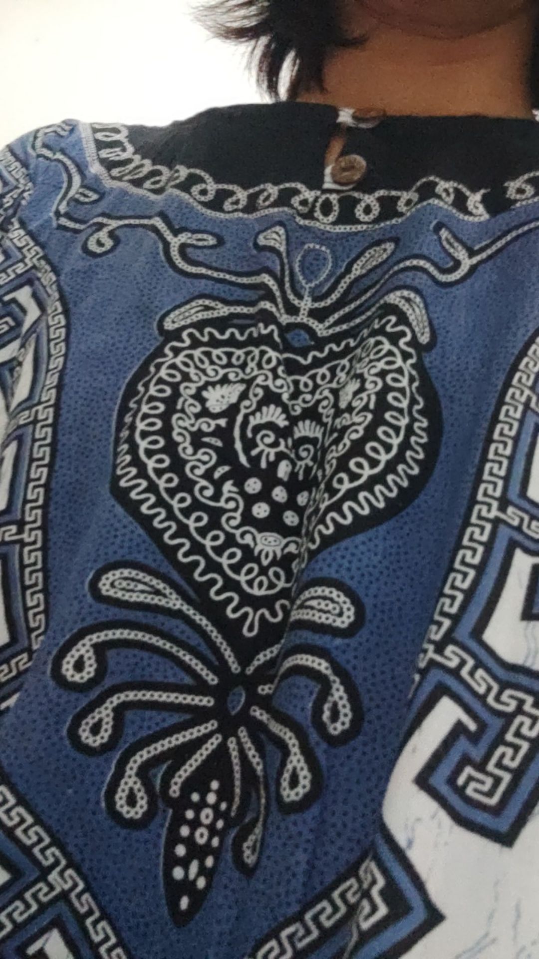 Kaos Barong Kaos Etnik Dashiki Bohemian Style All Size Pria Wanita Motif Indian