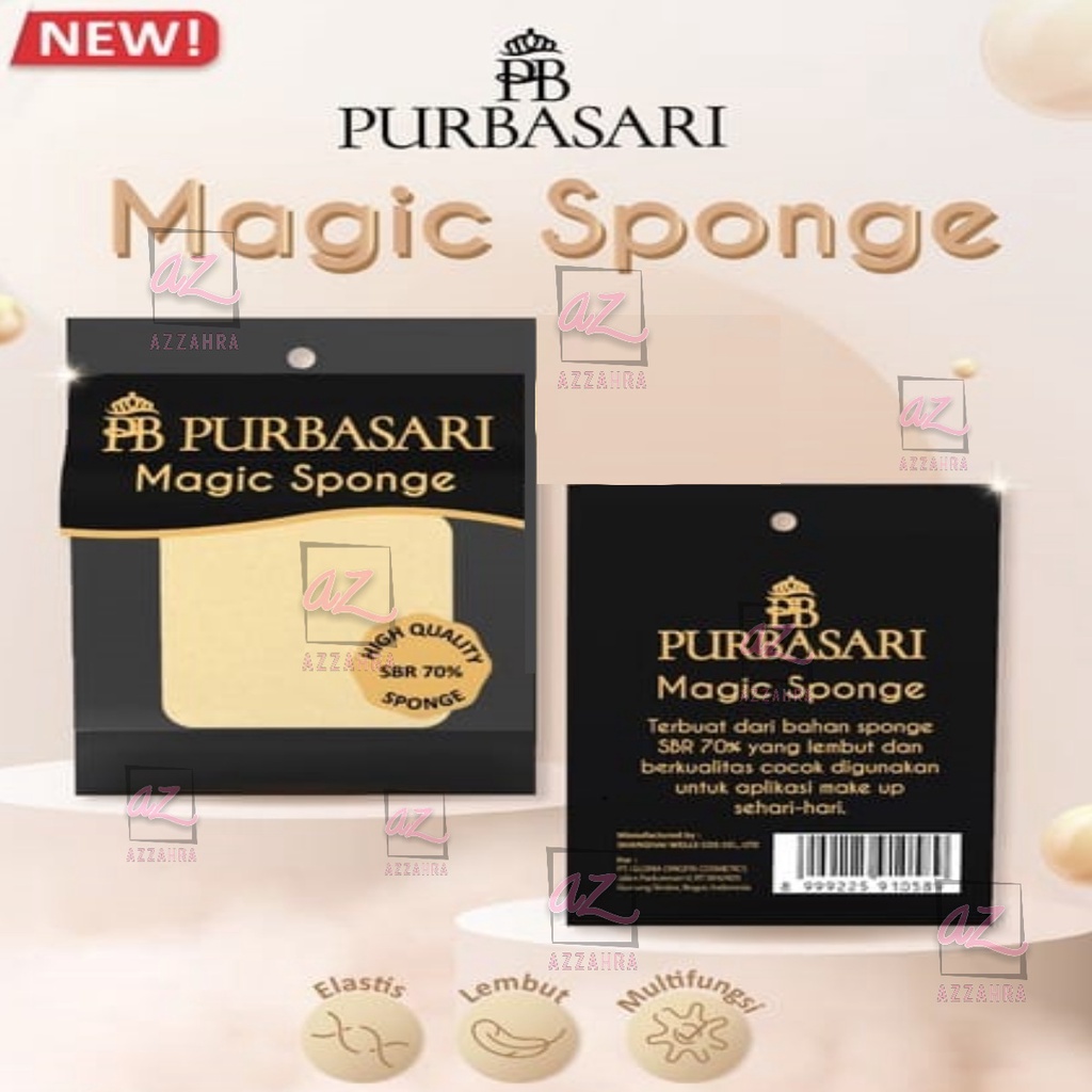 PURBASARI Magic Sponge TWC | Spons Bedak |