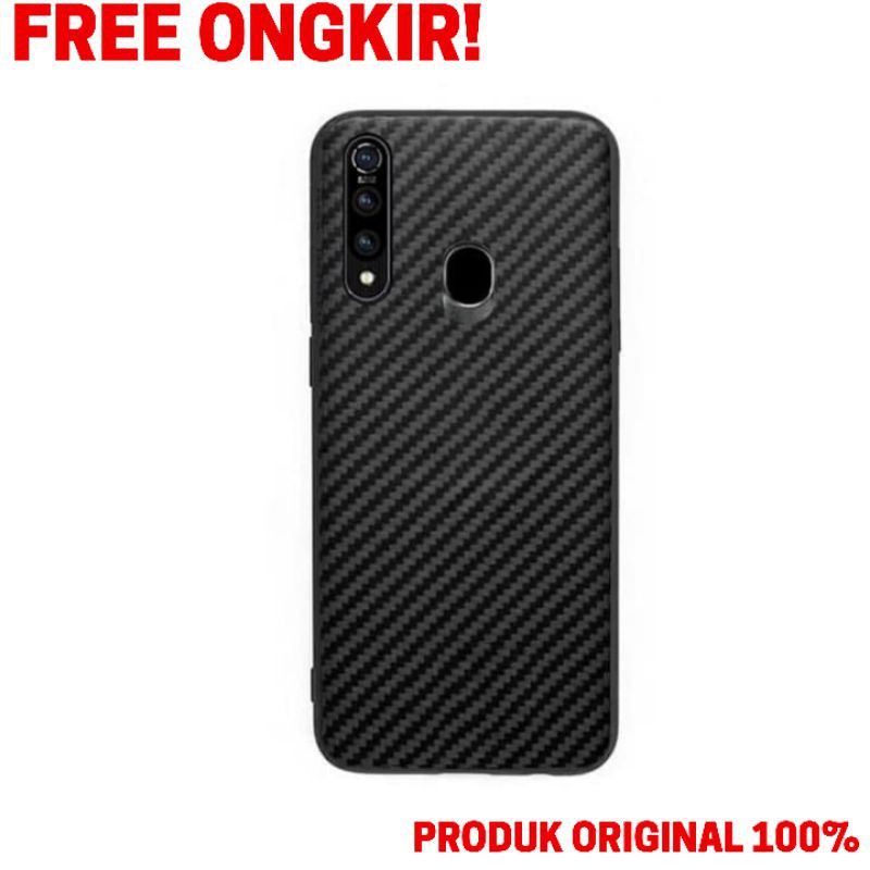 SOFT CASE OPPO A31 FIBER CARBON