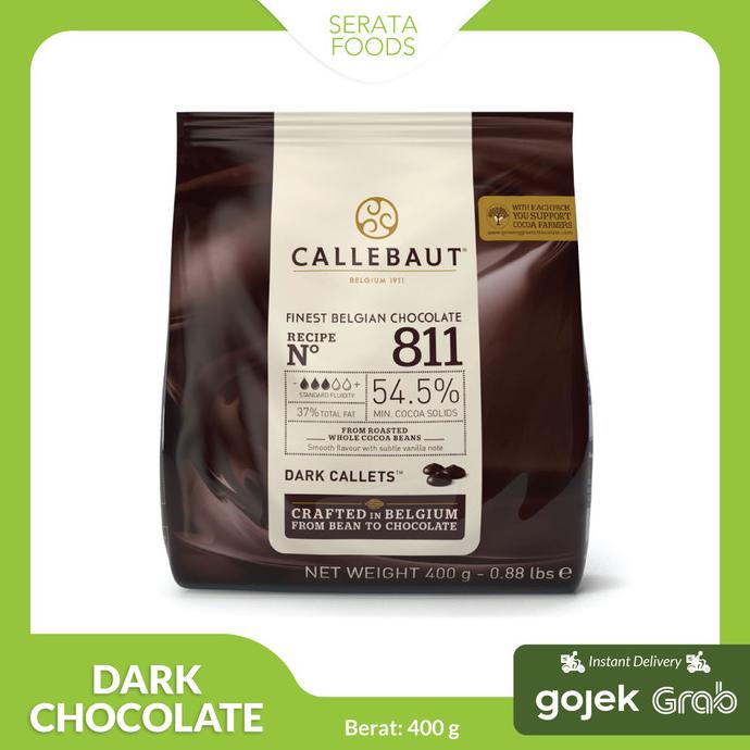 

Barry Callebaut Dark Couverture Chocolate 54.5% 400gr