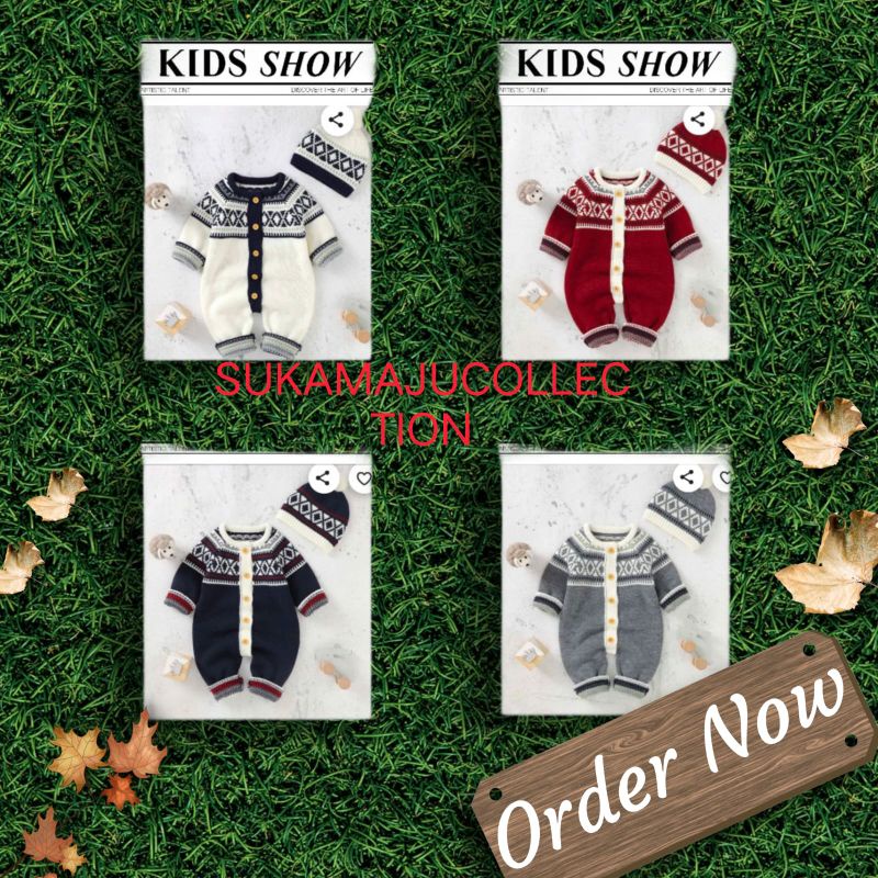 ROMPER KUPLUK BAYI UNISEX / JUMPER BAYI KUPLUK UNISEX