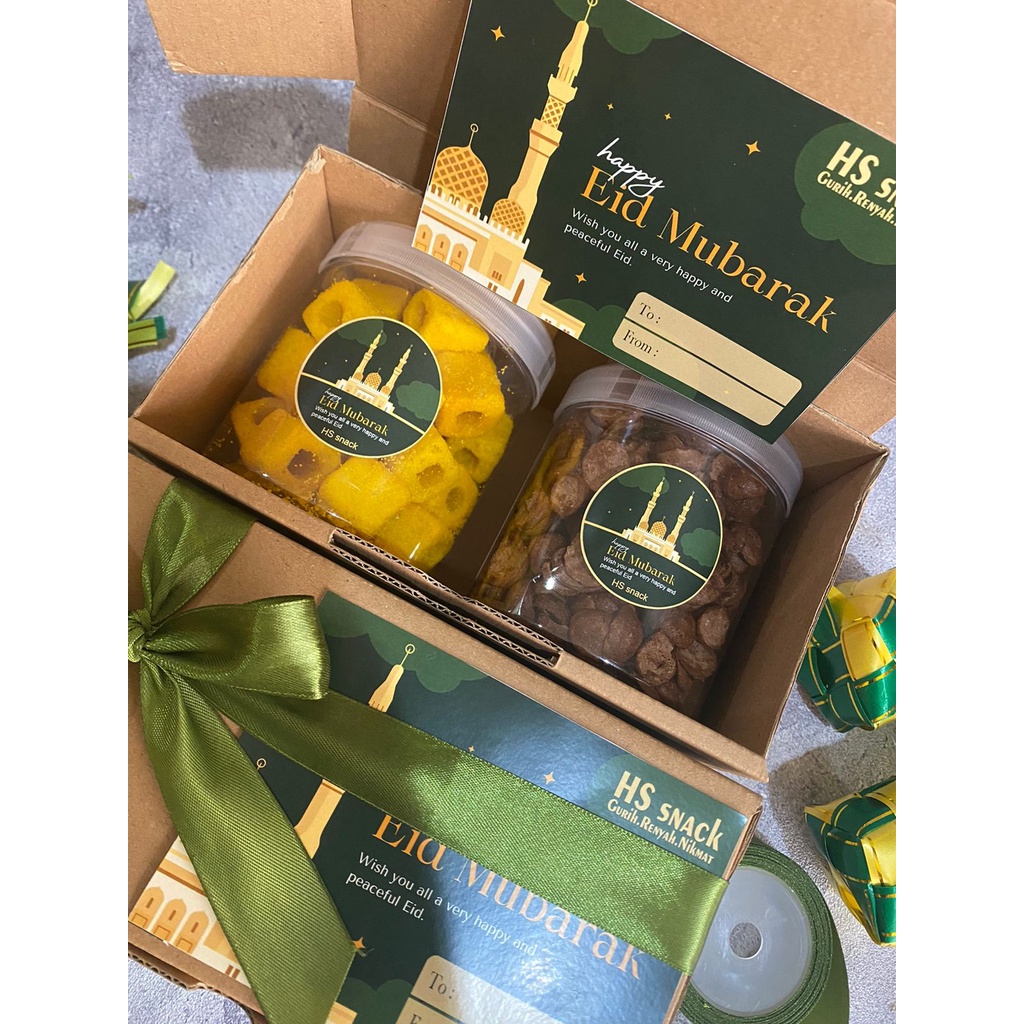 

Hs snack - Hampers Lebaran Snack / Cemilan / Camilan Murah ramadhan makanan ringan