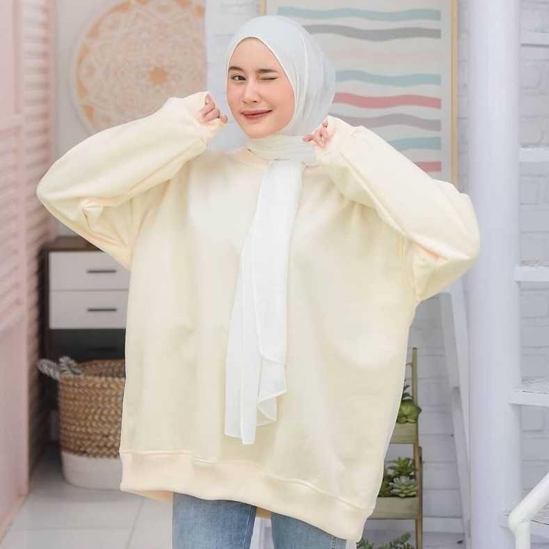 Public - Basic Oversize - Sweater Oversize Wanita