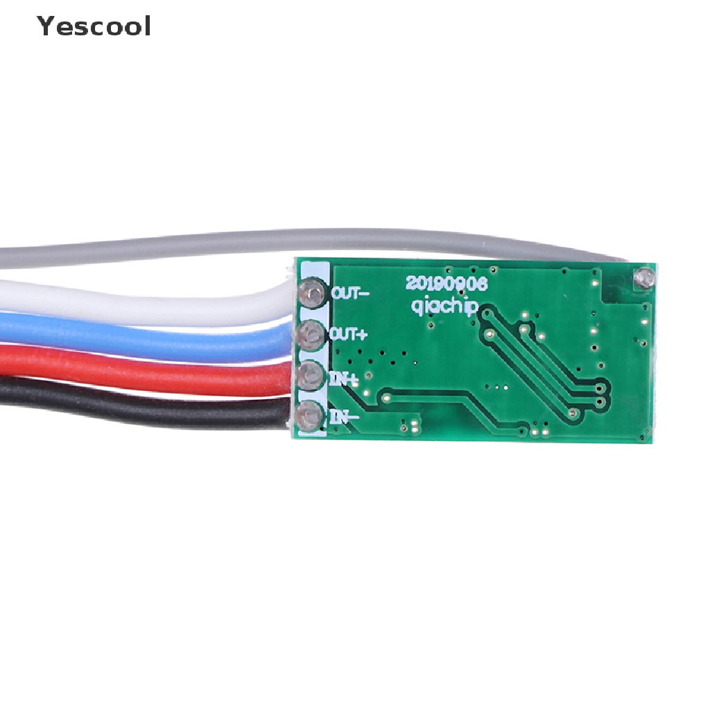 Yescool Modul relay receiver RF wireless 433Mhz 1CH Untuk remote control