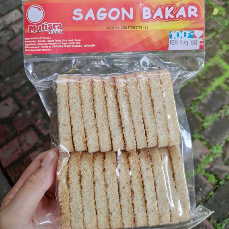 

TERMURAH Sagon Bakar Kelapa Oleh Oleh Bandung Mutiara Snack