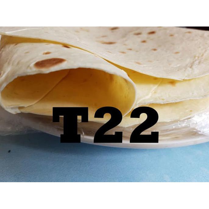 

DISKON! Tortilla Sedang( kulit kebab) 22cm