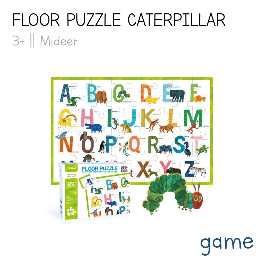 Mideer The Very Hungry Caterpillar Floor Puzzle