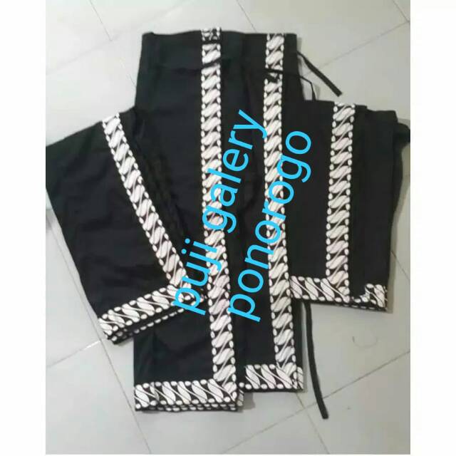 Celana,Ubet motif Batik,kain nagata