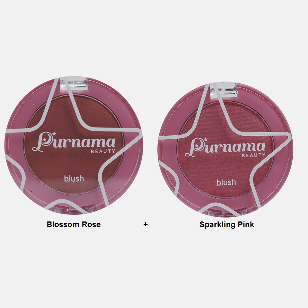 

Purnama Beauty Blush Bundle - Blossom Rose + Sparkling Pink