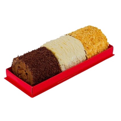 

TRIO ROLL TAART / BOLU GULUNG MIX / TART CAKE KARTIKA SARI / KARTIKASARI OLEH OLEH BANDUNG