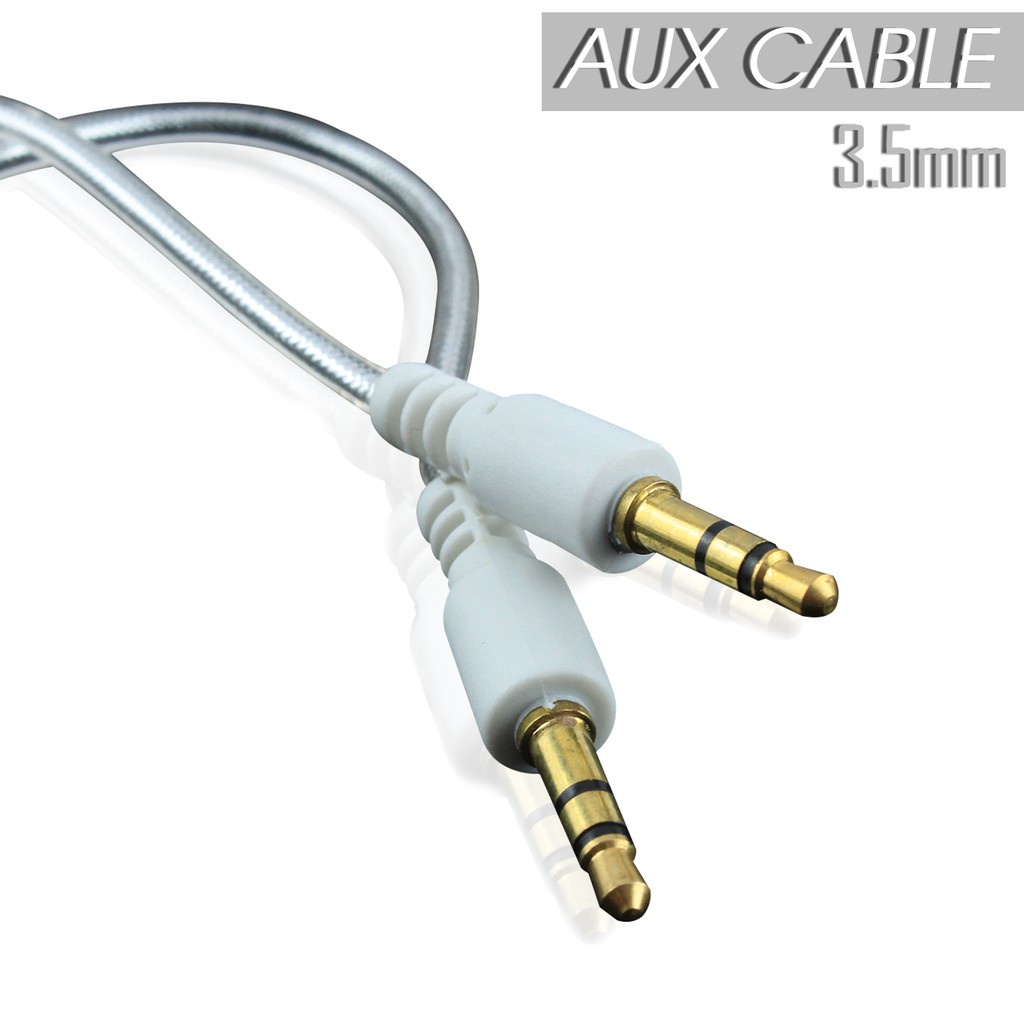 Kabel Aux Audio 3.5mm Male To Male 30CM - Audio To Audio 30cm Aux