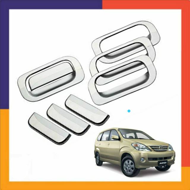 Handle Pintu Crom Mobil Avanza Lama + Outer Avanza Lama