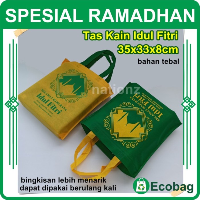 

✨ BISA COD ✨ SGS Tas idul fitri lebaran ketupat mudik puasa ramadhan 50pc