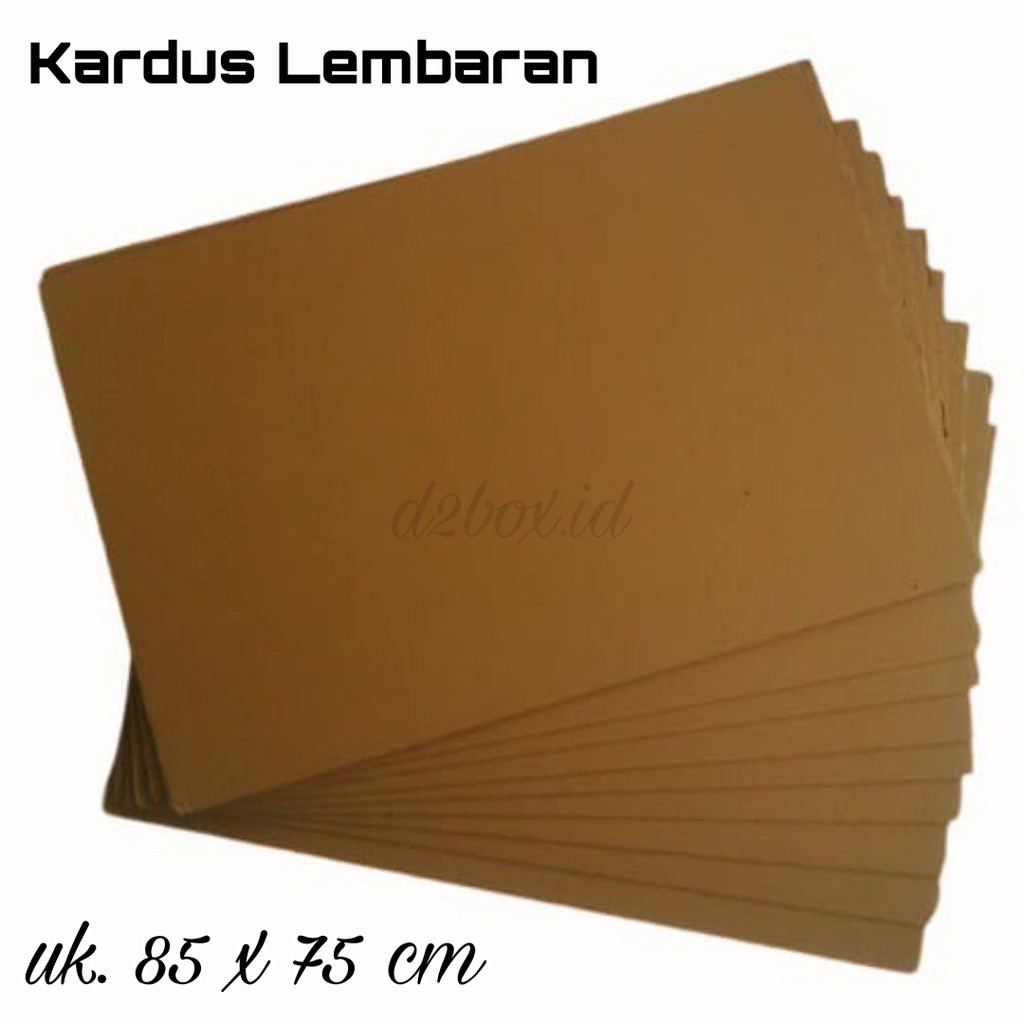 

Lembaran 85 x 75 CM Corrugated Single Wall [MIN. ORDER 5 PCS]