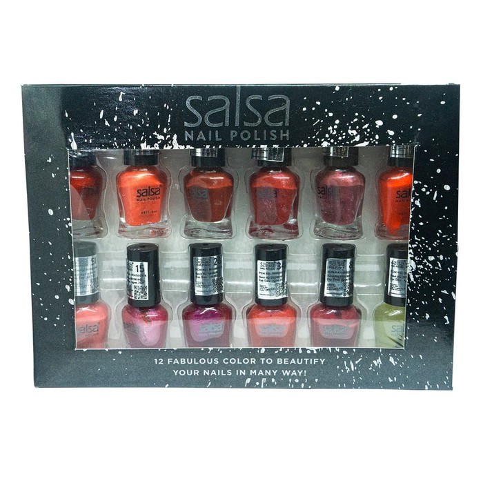 (ECER) Kutek Salsa Nail Polish Matte  SET A/B/C