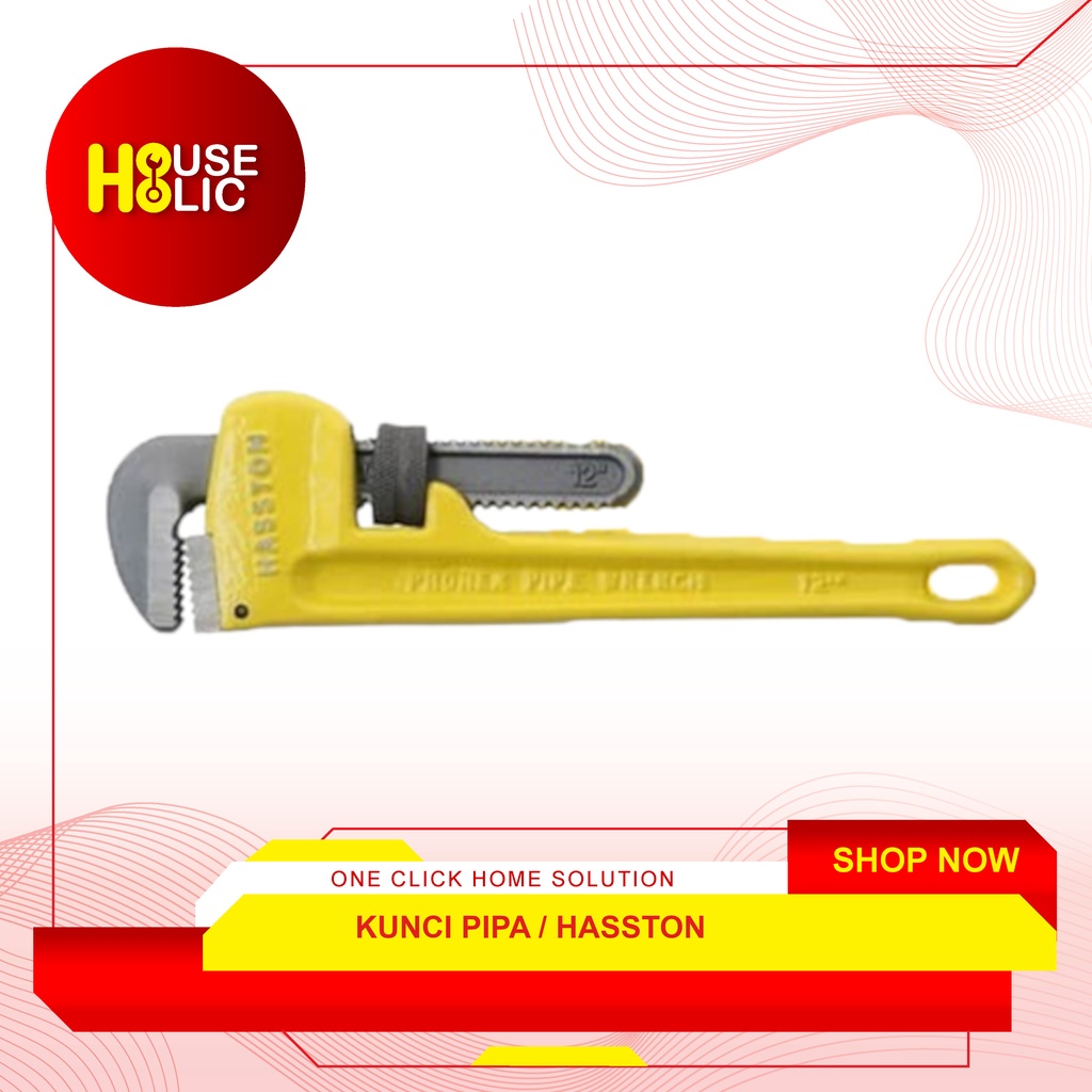 Kunci Pipa 36&quot; Inch / Heavy Duty 36 Inci Hasston 1670-036