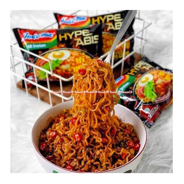 Indomie Mi Instan Hype Abis Mie Goreng Ayam Geprek 85gr Migoreng